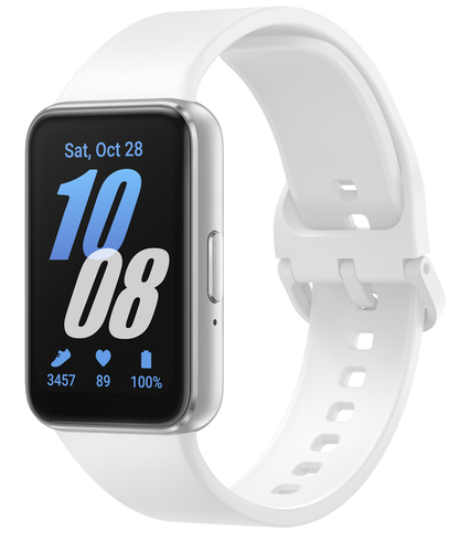 Smartwatch Samsung SM R390NZSAEUB GALAXY FIT3 Silver e White