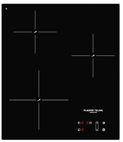Piano cottura induzione Telma PBIM430K2 Black