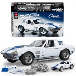 Mattel - Costruzioni Mattel JGR31 BRICK SHOP HOT WHEELS ELITE Corvette Grand Sp