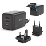 ACER - Caricabatterie Acer HP DSCAB 019 100W GaN Black