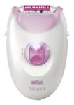 BRAUN - Epilatore Braun SILK EPIL 3 3 000 White e Pink