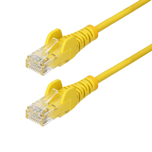 Cavo di rete Startech.Com N6PAT100CMYLS Patch Cable Yellow