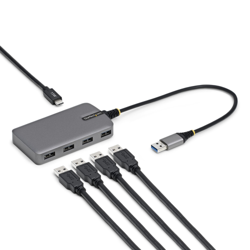 Hub USB Startech.Com 5G4AC USB A HUB Gray