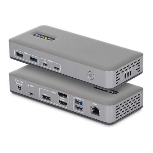 HUB Startech.Com 199UE USBC DOCK Docking Station Triple Monitor Gray