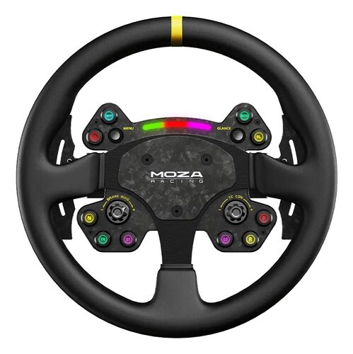 Volante simulatore guida Moza Racing RS025 RS V2 Steering Wheel Black