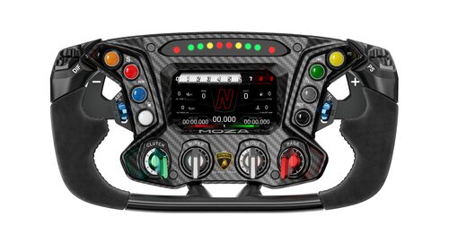 Volante simulatore guida Moza Racing RS070 LAMBORGHINI Essenza SCV12 B