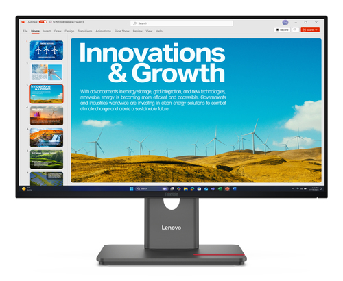 Monitor Lenovo 64B1GAT1EU THINKVISION P24QD 40 Eclipse black