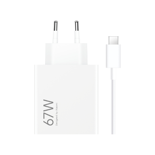 Caricabatterie Xiaomi BHR9465EU 67W Hypercharge Combo White