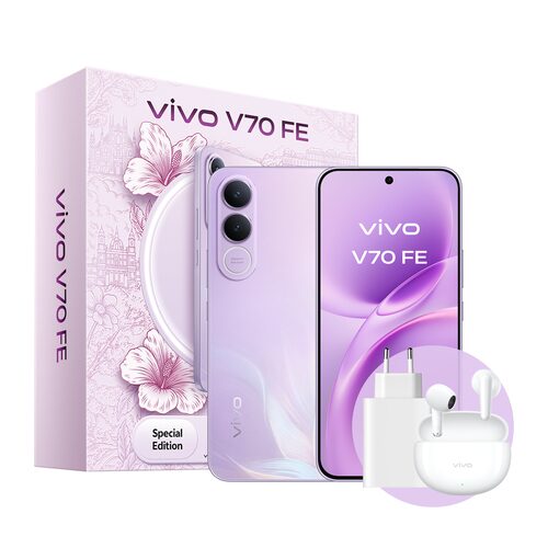 Smartphone Vivo 5673127 V70 FE Bundle Air3 Muse purple