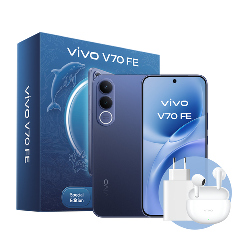 Smartphone Vivo 5673123 V70 FE Bundle Air3 Ocean blue