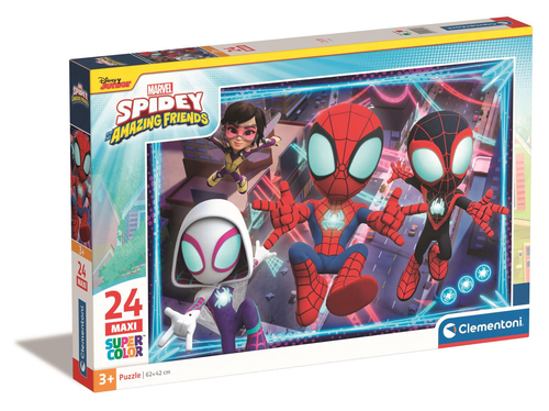 Puzzle Clementoni 87794-81343 Maxi Super Color Assortito
