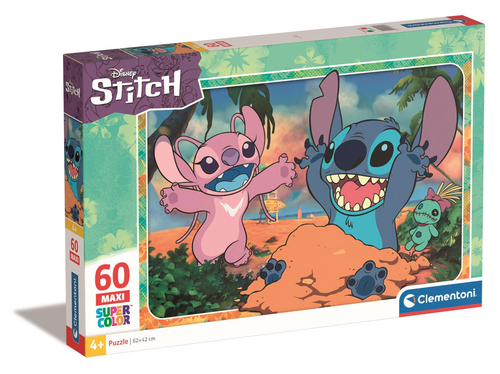 Puzzle Clementoni 87798 Maxi Super Color Assortito