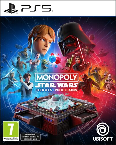 Videogioco Ubisoft L00508 PLAYSTATION 5 Monopoly Star Wars Heroes vs V