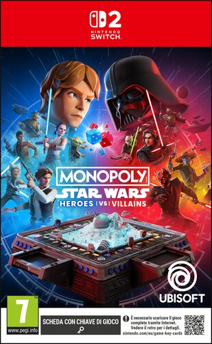 Videogioco Ubisoft L00509 SWITCH 2 Monopoly Star Wars Heroes vs Villai