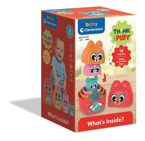 Gioco prima infanzia Clementoni 17606 BABY What's Inside Matrioska 2 i