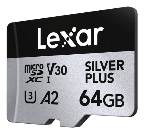 Scheda di memoria Lexar LMSSIPL064G BNANU (2 PACK) SILVER PLUS Double 