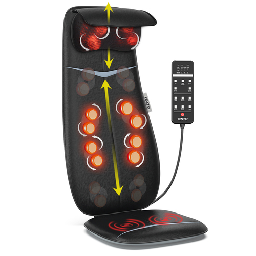 Cuscino massaggiatore Renpho PEU RF BM076 BK SHIATSU Neck & Back Massa