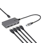 Startech.Com - Hub USB Startech.Com 5G4AC USB A HUB Gray