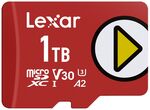 LEXAR - Scheda di memoria Lexar LMSPLAY001T BNSNG PLAY Red
