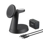 ANKER - Caricabatterie Anker B25M4G11 MAGGO Charging Station 3in1 Black