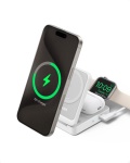 ANKER - Caricabatterie Anker B2557321 MAGGO Charging Station Foldable 3in1 Whi