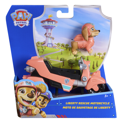 Set personaggio Spin Master 6074761 PAW PATROL Motocicletta di Salvata