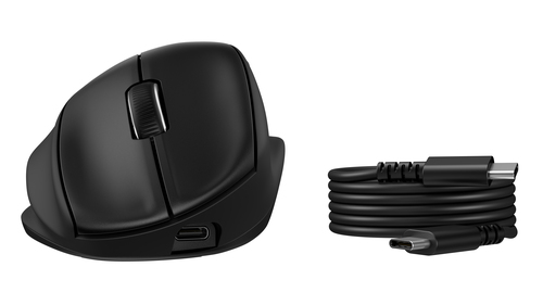 Mouse Hp BH0Z5AA Tilt Ergonomic 725M Black