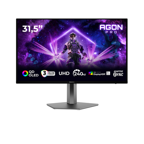 Monitor Aoc AG326UZD2 AGON PRO Black e Gray