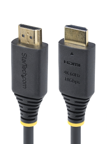 Cavo HDMI Startech.Com HDMI2 CABLE 4K60 8F 2.0 Black