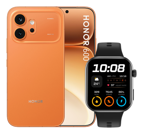 Smartphone Honor BNDH600O2IB256 600 Bundle Choice Watch 2i Orange