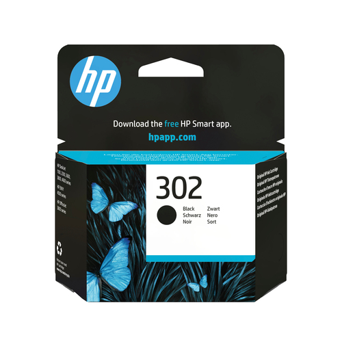 Cartuccia stampante Hp F6U66AE 302