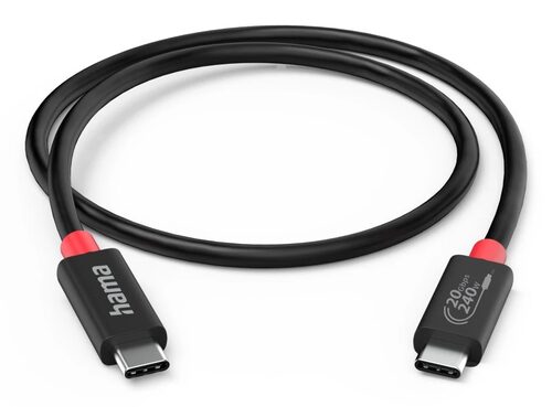 Cavo USB C Hama 00200788 240W USB4 Black