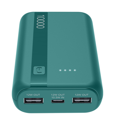 Power bank Cellular Line PBENTRYCOL10000B ESSENTIAL Blue