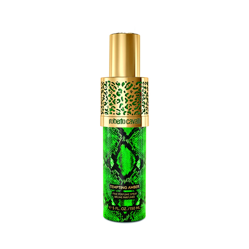 Fine perfume spray tempting amber Roberto Cavalli