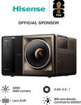 HISENSE - Videoproiettore Hisense HOME THEATER XR10 Laser Bronze e Black