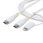 Startech.Com - Cavo USB C Startech.Com 2M U2 LNTC CABLE 2in1 con Adattatore Lightning