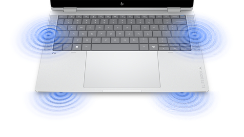 2 in 1 Notebook Hp D87ZPAT ELITEBOOK X FLIP G2i Glacier silver