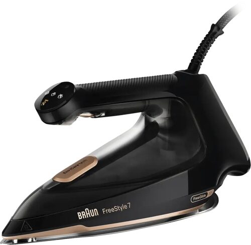 Ferro stiro vapore Braun 0127411002 FREESTYLE 7 FI7276BK Black e Coppe