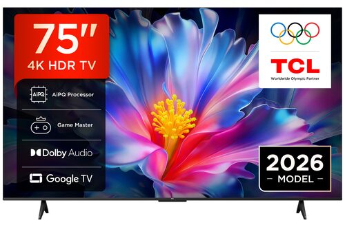Tv Tcl 75P6L P SERIES Black
