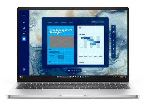 Notebook Dell 13F7M PRO 16 PC16250 Platinum silver