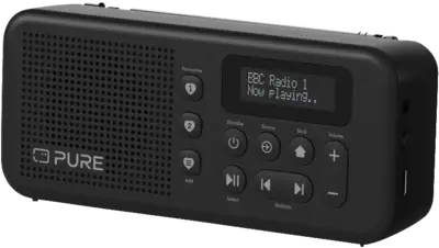 Radio Pure 255228 ELAN Move Black