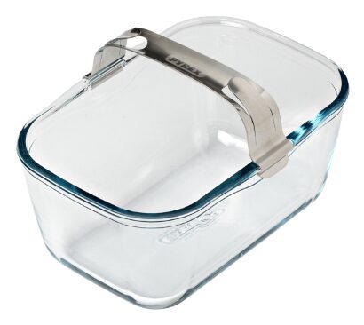 Pirofila Pyrex 300U300 8045 AIR FRYER con manico removibile Trasparent