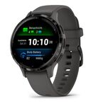 GARMIN - Smartwatch Garmin 010 02785 00 VENU 3s Pebble gray e Slate