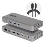 Startech.Com - HUB Startech.Com 208UE USB4 DOCK Docking Station USB4 Gray