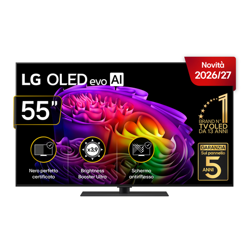Tv Lg OLED55G66LS API SERIE G6 evo AI Dark satin silver