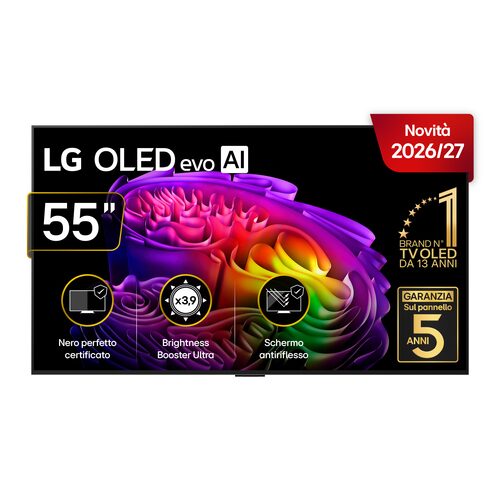 Tv Lg OLED55G64LW API SERIE G6 evo AI Dark satin silver