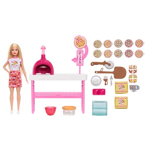 Set bambola Mattel JMK21 BARBIE Pizza shop