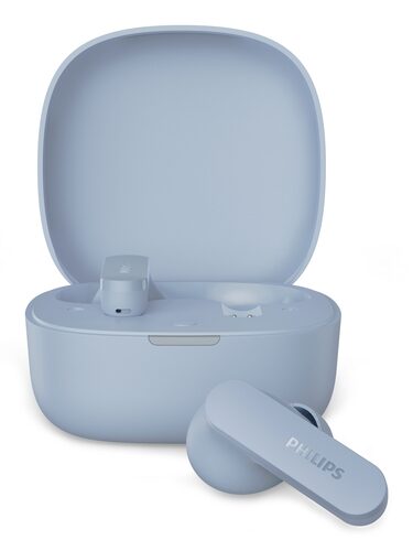 Auricolari microfono bluetooth Philips TAT2100LB 00 Tws Blue