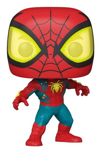 Personaggio collezione Funko 66626 POP MARVEL Spider Man Oscorp Suit 1