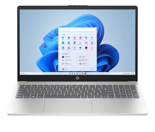 Notebook Hp D3ZG8EA 15 fc1005nl Natural silver